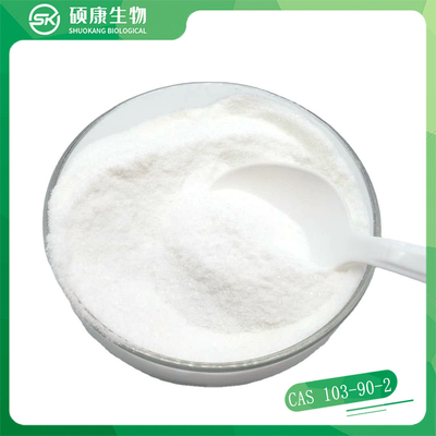 Polvere cristallina bianca 4-Acetamidophenol API Grade di CAS 103-90-2