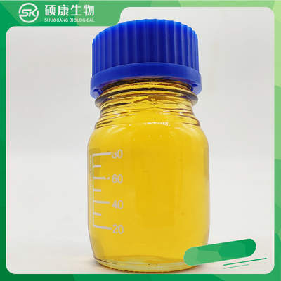 liquido giallo-chiaro di 99% 2-Bromo-1-Phenyl-1-Pentanone CAS 49851-31-2 in azione